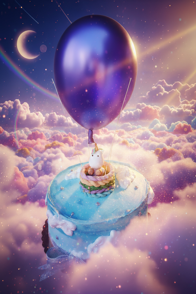 Leteči samorog torta